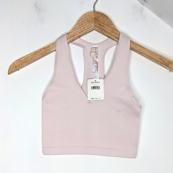Free People Other - FREE PEOPLE MOVEMENT Free Throw Tank in Pink Pearl NEW Size XS